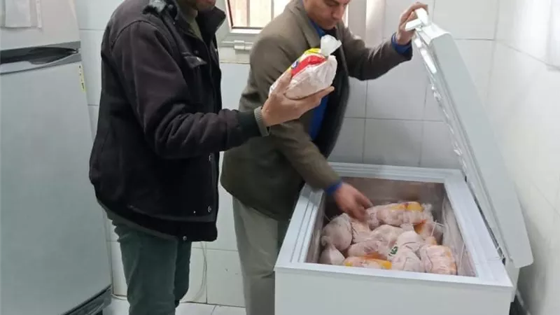 استمرار حملات مراقبه الاغذيه بأسواق ناصر