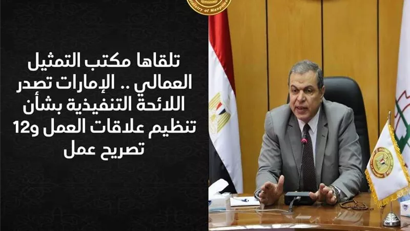 الإمارات تصدر اللائحة التنفيذية بشأن تنظيم علاقات العمل ..و٥ شروط جديدة