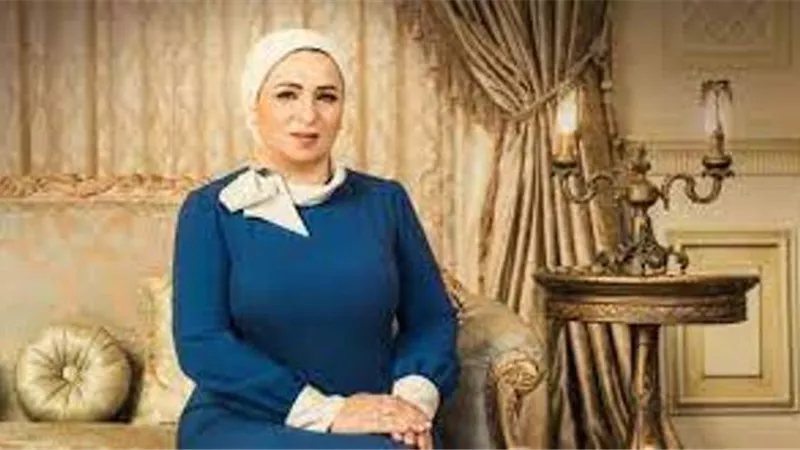 السيدة انتصار السيسى تهنئ الامة الاسلامية بذكرى الاسراء والمعراج