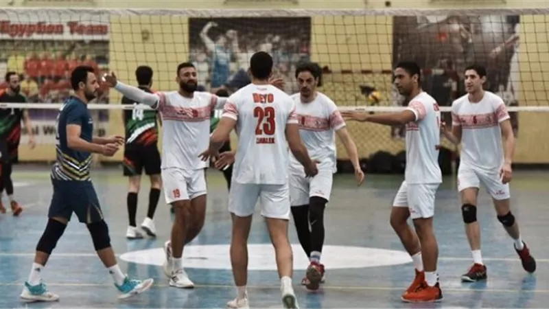 طائرة الزمالك.. يواجه بتروجيت في الدور النهائي للدوري..اليوم