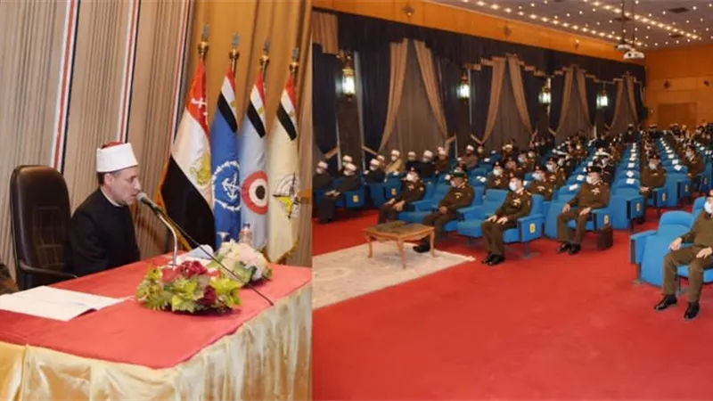 القوات المسلحة تحتفل بذكرى الإسراء والمعراج