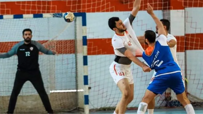 الزمالك يهزم الشمس في نهائيات دوري المحترفين فى اليد