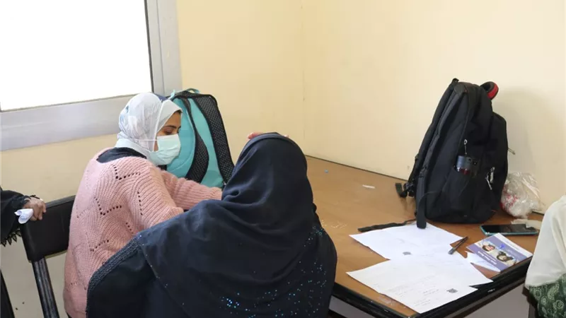 قافلة جامعة جنوب الوادي الشاملة بقرية أبوشوشة مركز أبوتشت تناظر 275 حالة