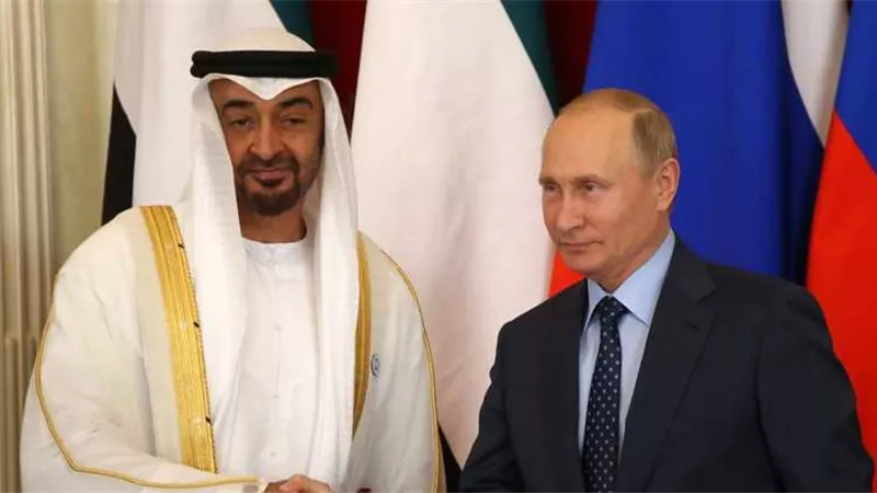 ولي عهد أبوظبي والرئيس الروسى يبحثان أزمة أوكرانيا والطاقة