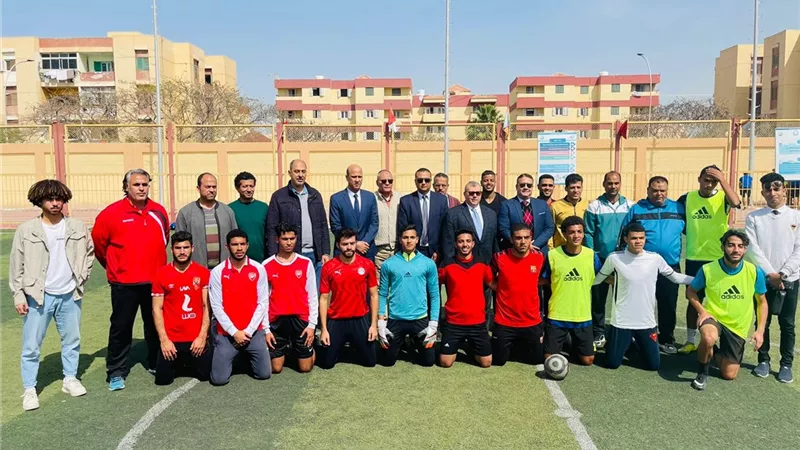 ختام مهرجان التميز الرياضى بجامعة مدينة السادات