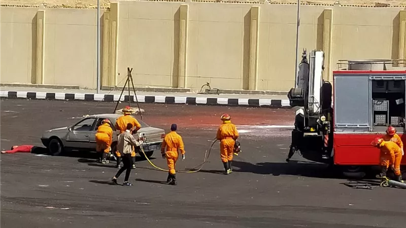 الحماية المدنية تستعرض جهودها في مكافحة النيران وفك القنابل والعبوات الناسفة
