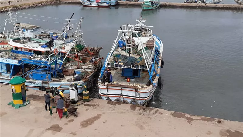 ميناء الصيد بالبرلس بكفر الشيخ يستعد لنوة الحسوم