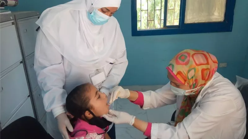 قافلة طبية بكافة التخصصات لقرية جنيفة من طب السويس