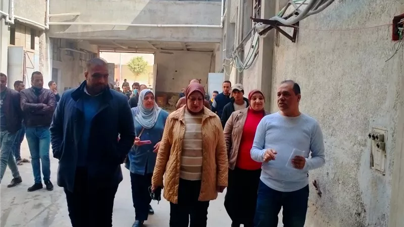 غلق ٨مصانع بغرب اسكندريه لمخالفاتهم