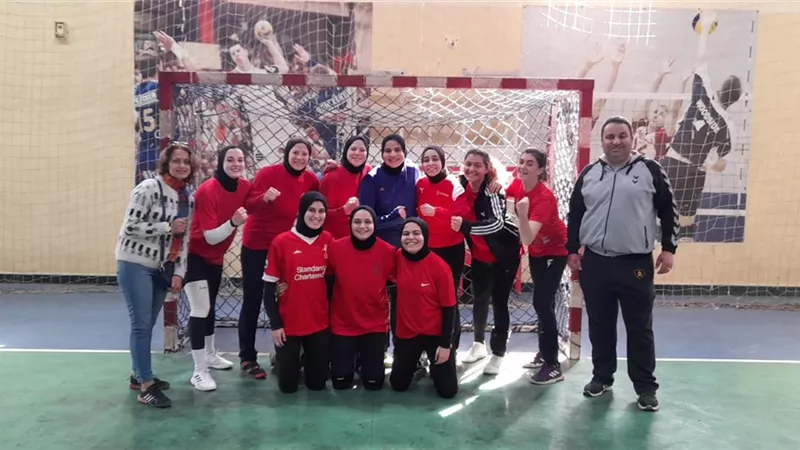 استمرار تقدم منتخبى عين شمس للكرة الطائرة والسلة بدورة الجامعات المصرية ٤٩