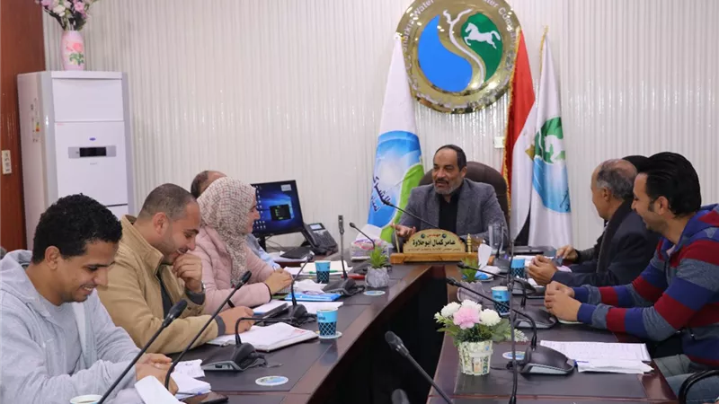 مياه الشرقية تعقد اجتماعا موسعا لمتابعة مشروعات خدمات الصرف الصحي المستدامة SRSSP