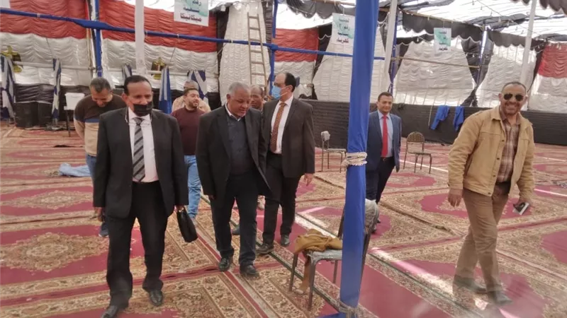 اللجنة المشرفة على انتخابات نقابة المهندسين بأسيوط تتفقد الاستعدادات باللجان