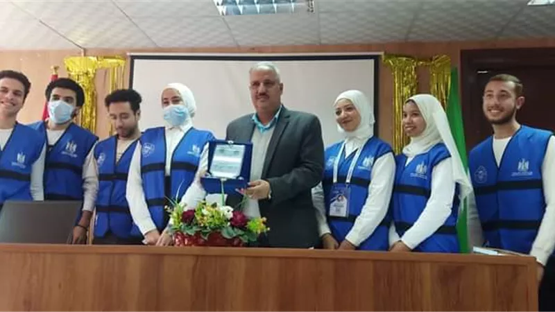 فريق yly يُكرم وكيل الشباب والرياضة بالقليوبية