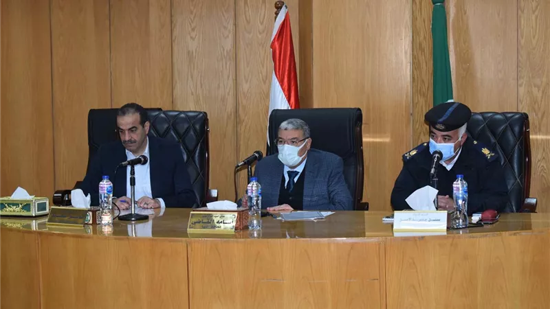 محافظ المنيا : مرحلة جديدة فى ازالة التعديات على اراضى الدولة تبدأ الاحد