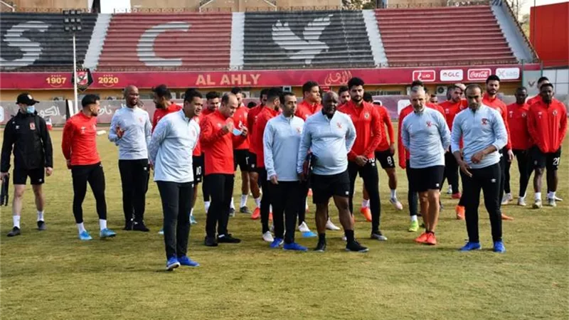 الأهلى يخوض مرانه الأخير فى التتش استعدادًا للمريخ السودانى