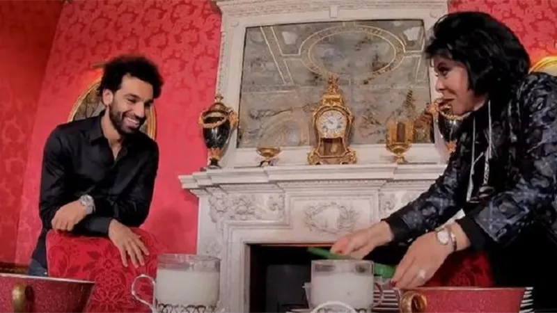 محمد صلاح يتصدر تويتر مع صاحبة السعادة