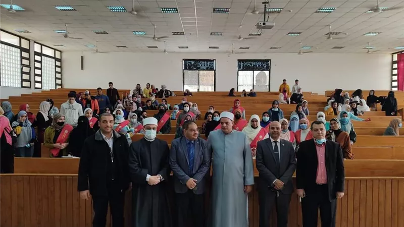 ندوة بمناسبة ذكرى ليلة الإسراء والمعراج بجامعة السويس
