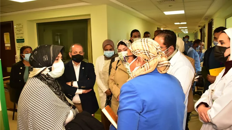 زيارة ميدانية لهيئة الرعاية الصحية بالتعاون مع منظمة الصحة العالمية لمحافظة الأقصر