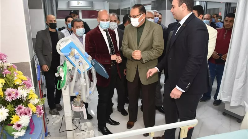 محافظ الشرقية يفتتح أعمال التطوير بمستشفي منيا القمح بتكلفة ٧ مليون جنيه