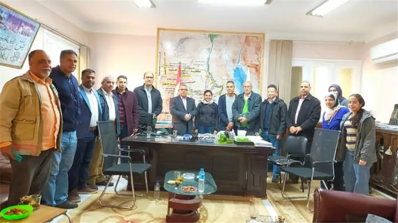 رواد النيل الزراعية تشيد بمشروعات الوادى الجديد الانتاجية
