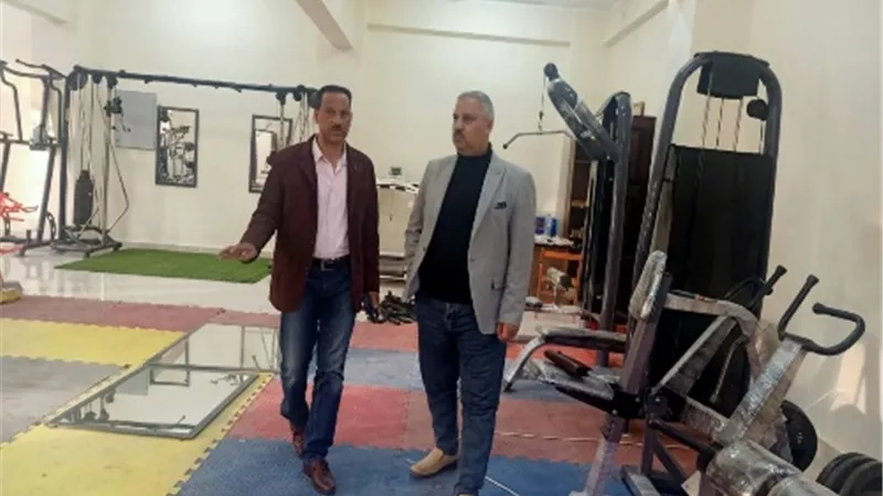 الصبروط يتابع الاعمال الإنشائية بمركز شباب كفر الأربعين ببنها.. ويؤكد:نقلة كبيرة
