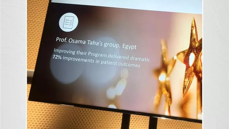 مجموعة الدكتور أسامة طه تحصد المركز الأول عالميا فى جراحات السمنة والكبسولة المبرمجة من جامعة