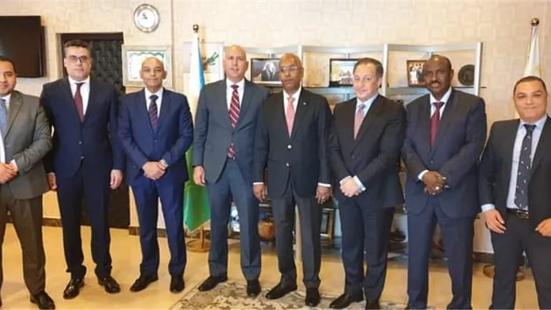 التصديري للصناعات الغذائية يبحث تعزيز الشراكة الاقتصادية مع جيبوتي