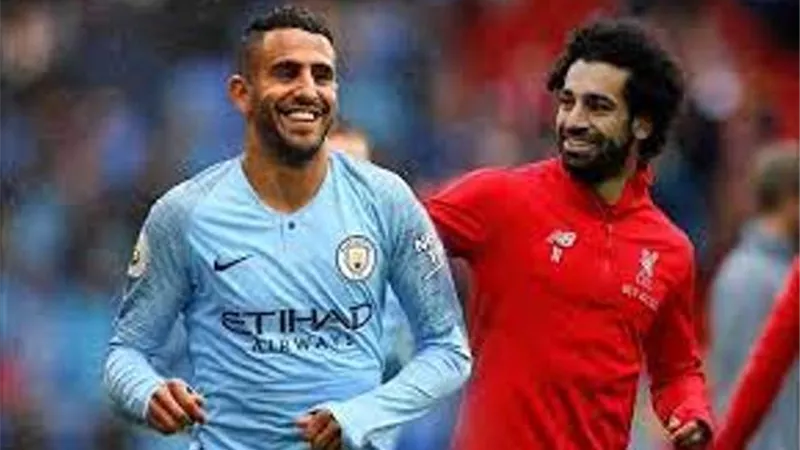 محرز يتفوق على صلاح وهارى كين بعد هدفيه فى مانشستر يونايتد