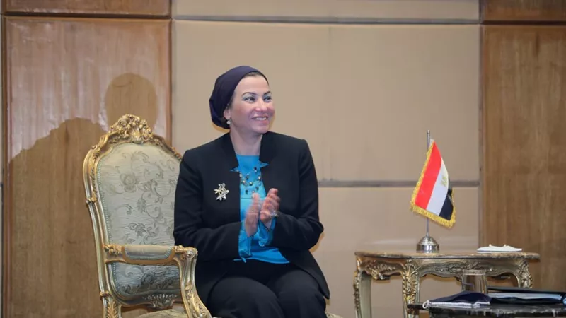 وزيرة البيئة تبحث مع الرئيس التنفيذي لصندوق المناخ الأخضر تسريع وتيرة الحصول على تمويل المناخ للدول الأفريقية