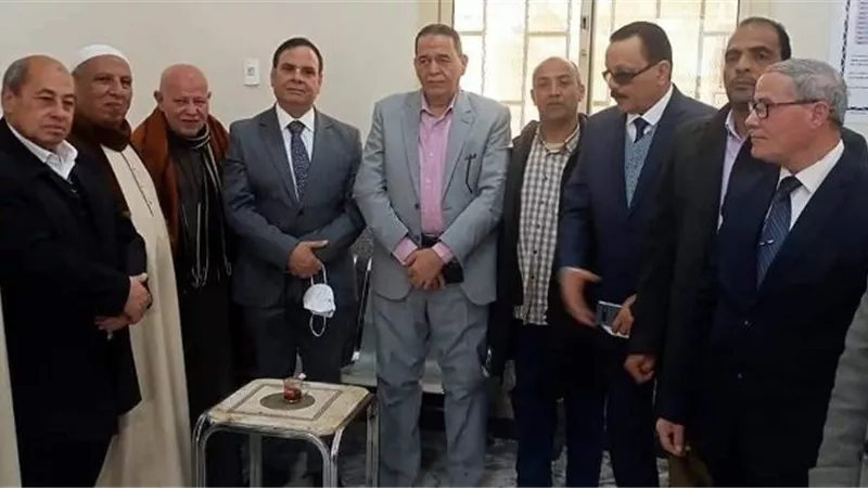النائب صلاح السعودى يفتتح سجل مدنى المنايل.. بالصور
