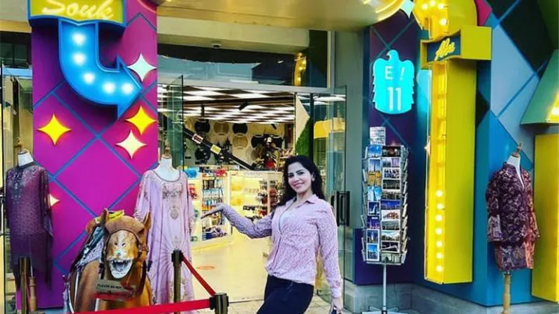 أميرة هانى تتألق بإطلالة مبهجة من دبى ..شاهد
