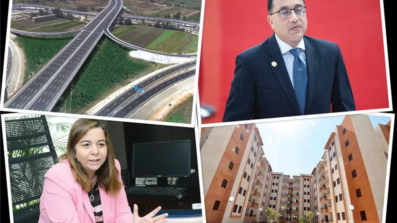 منظومة النقل قوية.. بالطرق والكباري والقطارات والموانيء البحرية والبرية