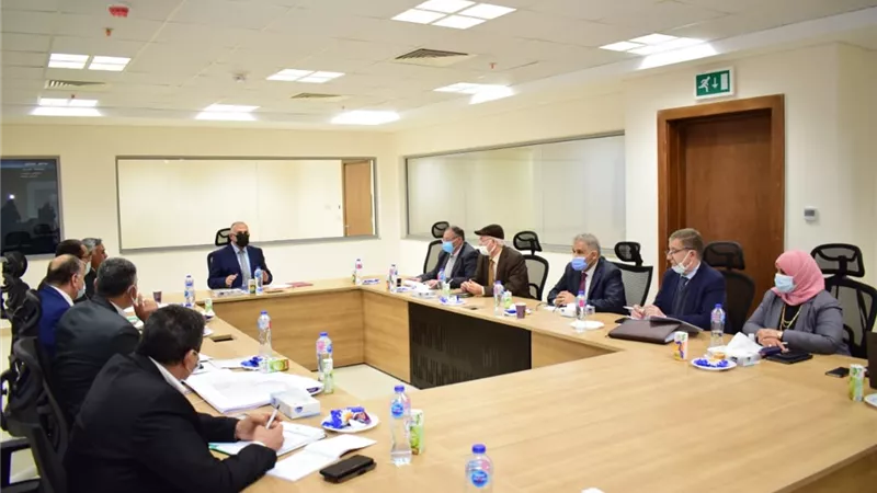 إجتماع لجنة ايراد النهر بالعاصمة الإدارية الجديدة