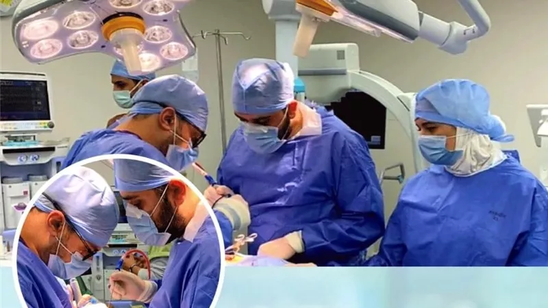 إستئصال غضروف قطني وتثبيت للفقرات العجزية بإستخدام الميكرسكوب بالاسماعيلية