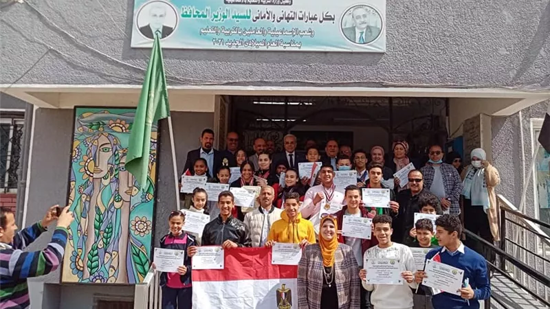 تكريم 35 طالبا تصدروا الجمهورية في التربية الرياضية بالإسماعيلية