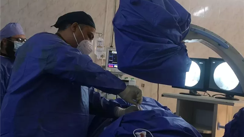 خدمات طبية تقدم للمرضي للمرة الأولي بوحدة علاج الألم بمستشفي الزقازيق العام