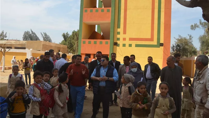 نائب محافظ بنى سويف يتابع مشروعات
