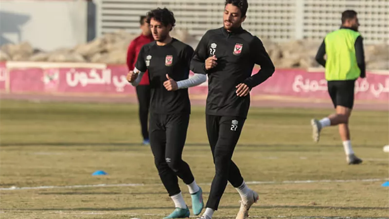 مران الاهلى: فحص طبي لطاهر محمد طاهر