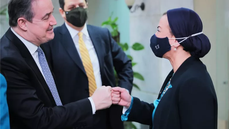 وزيرة البيئة: الاتفاق على الحزمة الأولى لمشروعات تنفيذ الاستراتيجية الوطنية لتغير المناخ