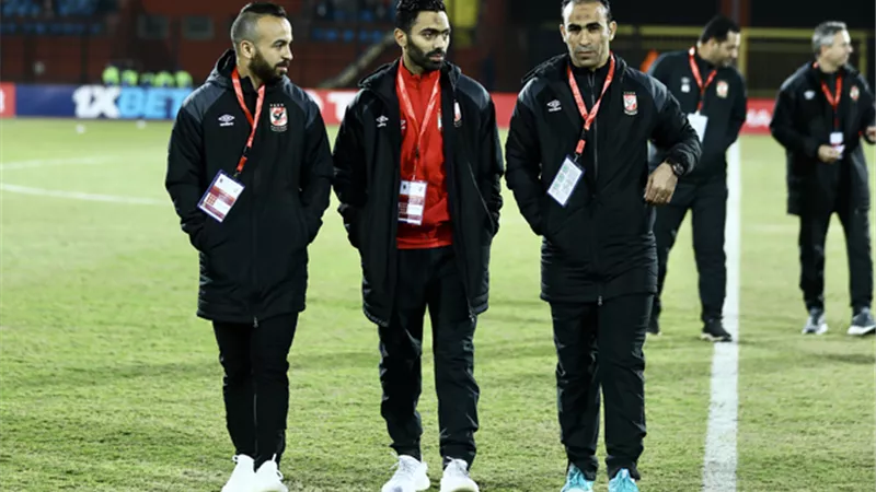 الأهلى يصل ملعب السلام لمواجهة بيراميدز فى الدورى.. شاهد