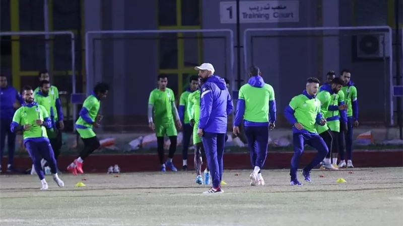 المصرى يستعد لطلائع تحت الأمطار.. شاهد