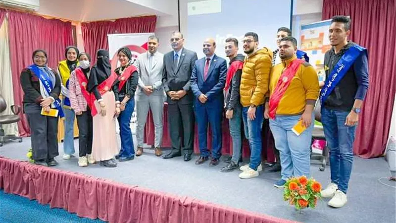 طلاب من اجل مصر ينظمون ندوة المشروع الوطني للقراءة بجامعة السويس