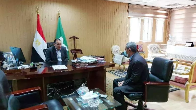 محافظ الشرقية يستقبل وكيل وزارة الزراعة الجديد