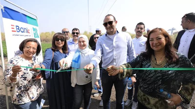 البنك المصري لتنمية الصادرات ومؤسسة مصر الخير يزوران الأقصر لتفقد المرحلة الثانية من الصوب الزراعية
