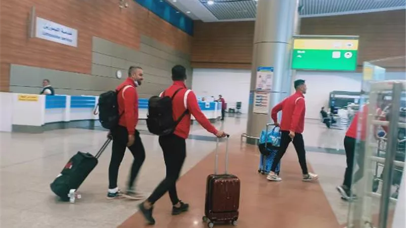 بعثة الوداد المغربي تصل القاهرة لمواجهة الزمالك في دوري أبطال أفريقيا