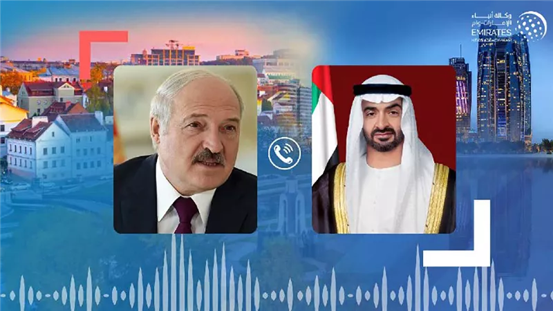 بن زايد وبيلاروسيا يبحثان مستجدات الأزمة الأوكرانية