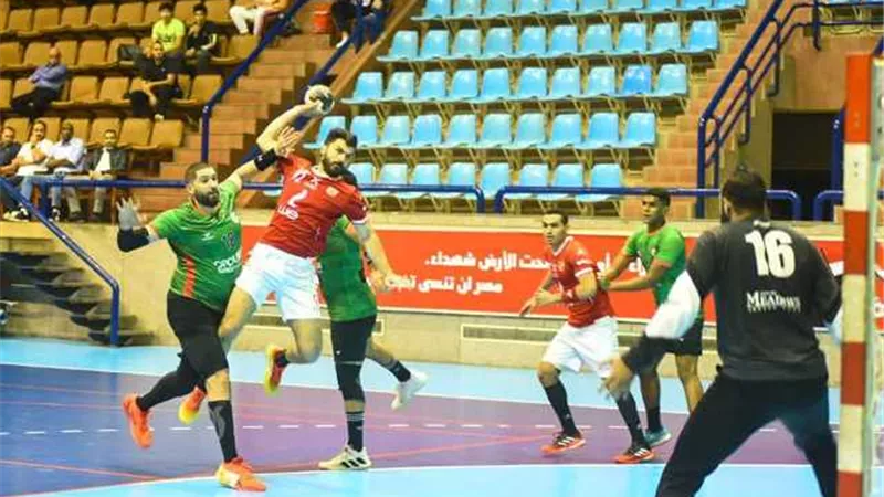 يد الأهلى تهزم سبورتنج وتواصل مطاردة الزمالك