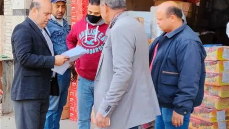 حملات على الاسواق لضبط الاسعار ومنع الاحتكار بحى عين شمس