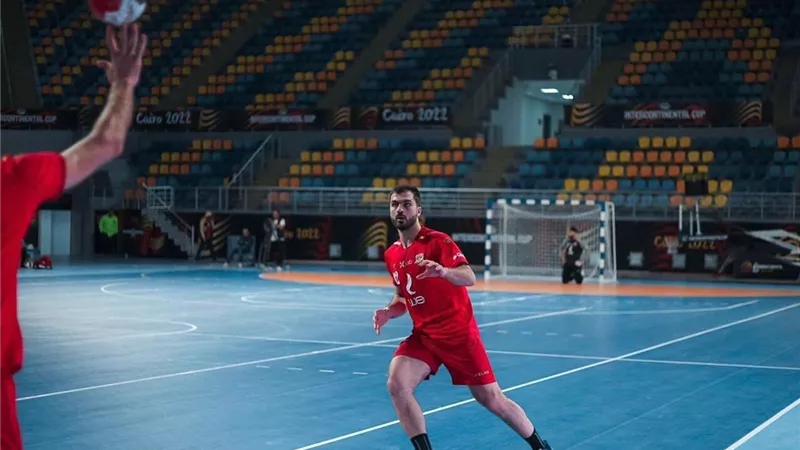 رجال يد الأهلي يواجه طلائع الجيش في بطولة الدوري