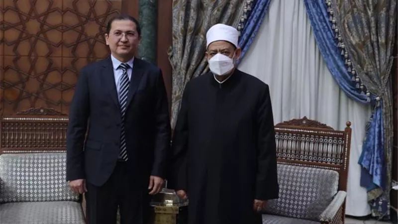 شيخ الأزهر لسفير أوزباكستان: نعتز بعلاقاتنا العلمية والدعوية الممتدة مع دولة أوزباكستان